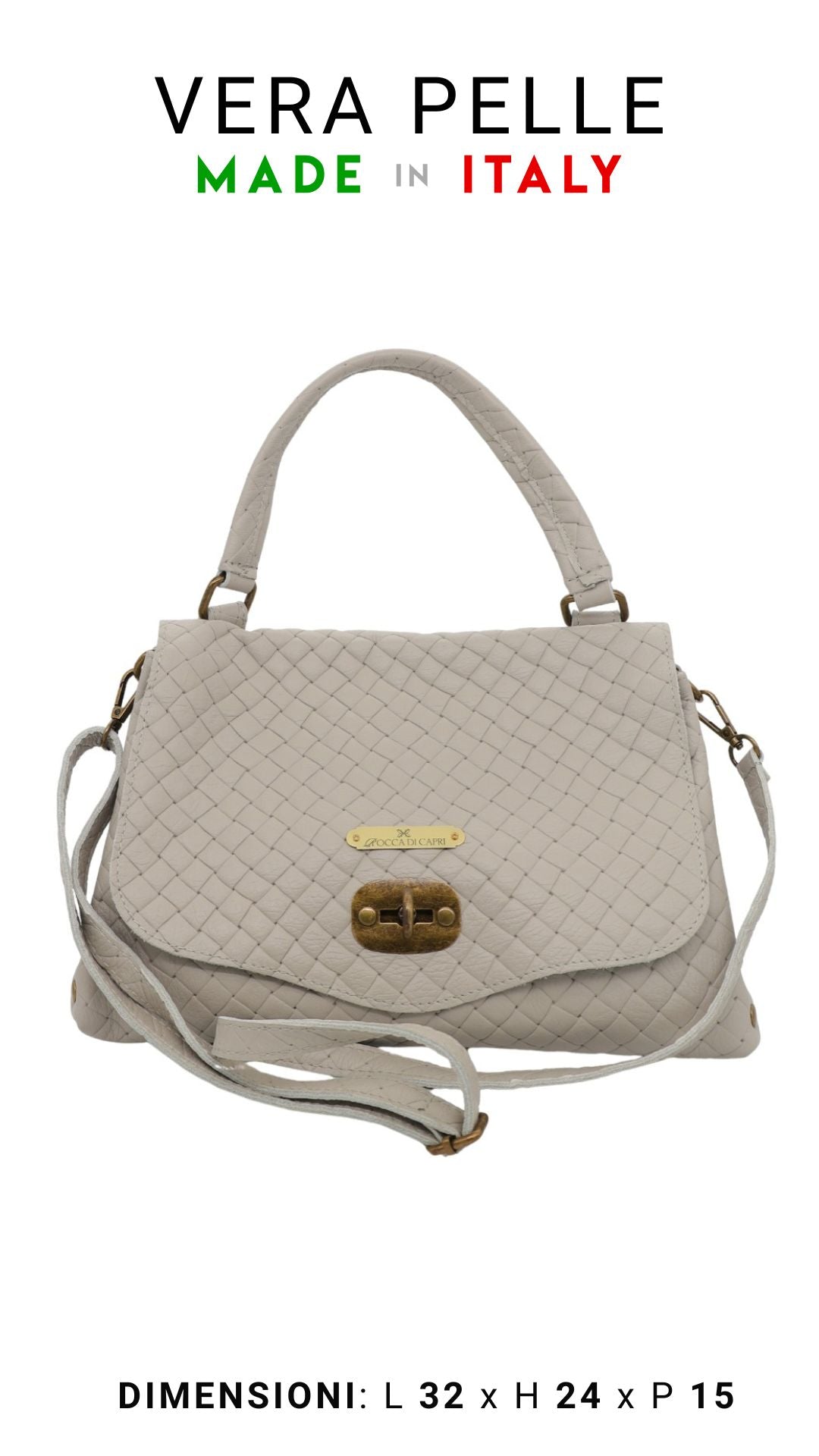 Borsa Flap Bag Midori - Rocca Di Capri