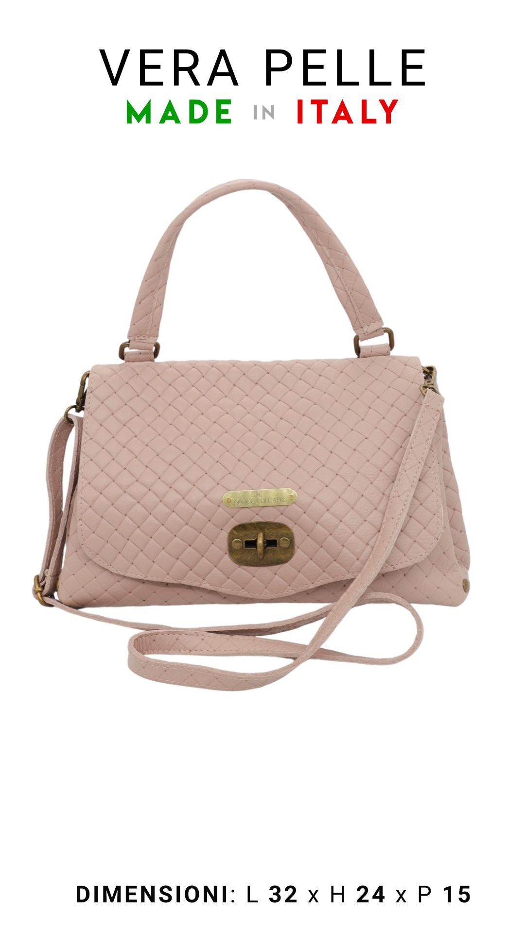Borsa Flap Bag Midori - Rocca Di Capri