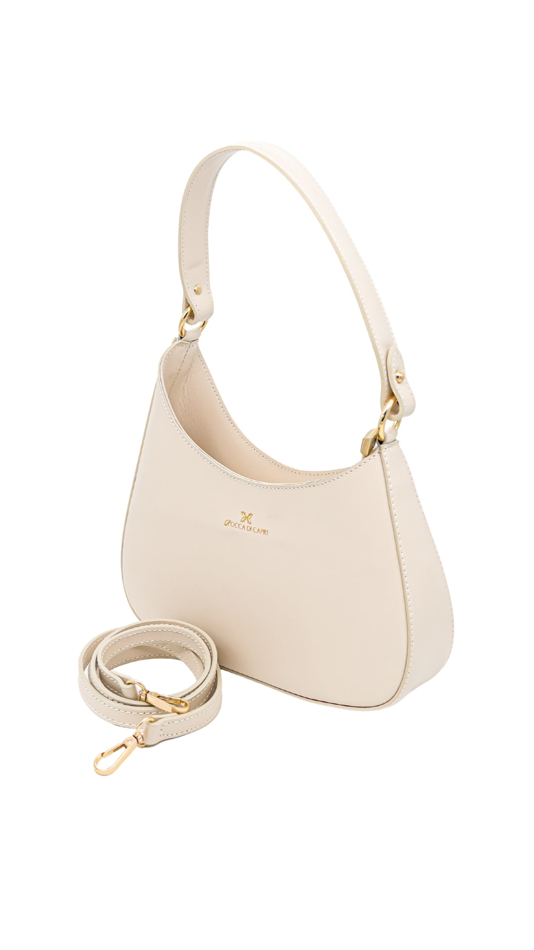 Borsa Hobo Bag Caribù - Rocca Di Capri