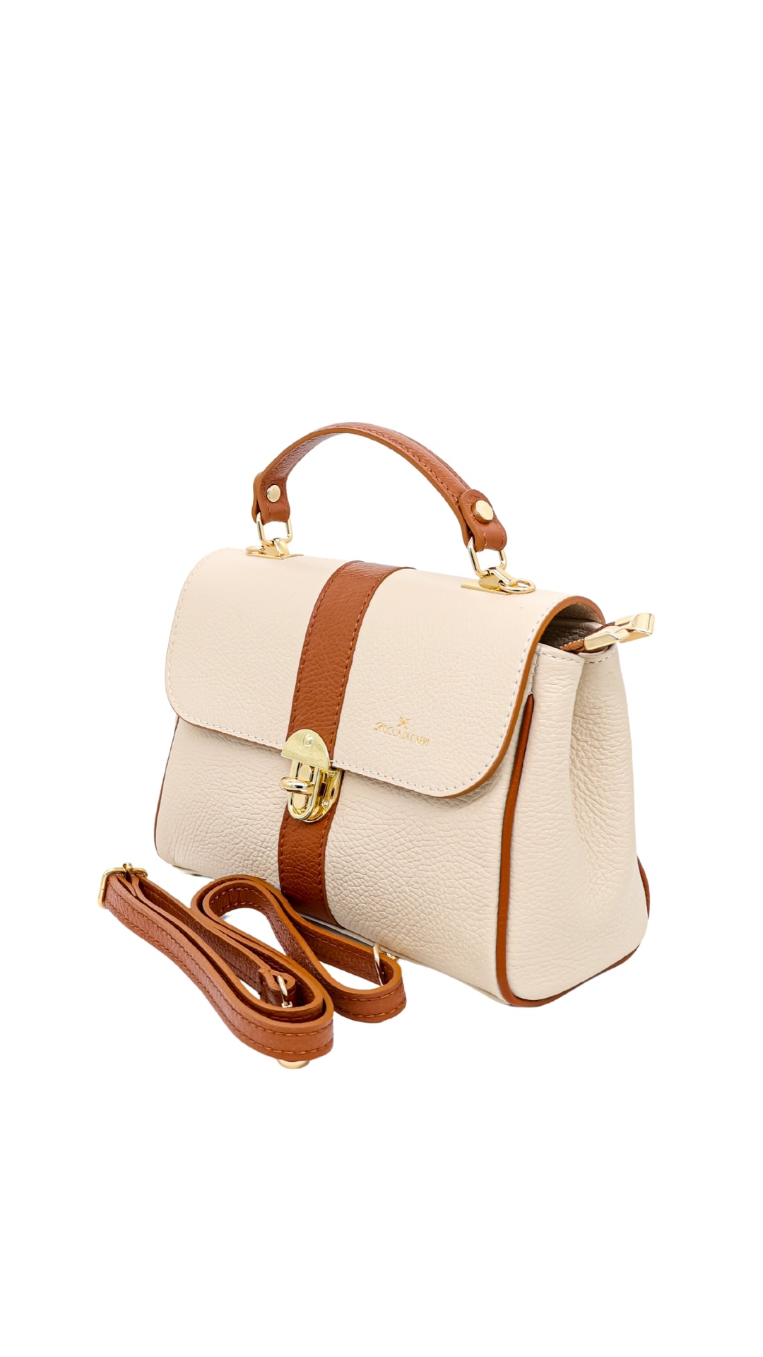 Borsa Flap Bag Morbida Fernet - Rocca Di Capri