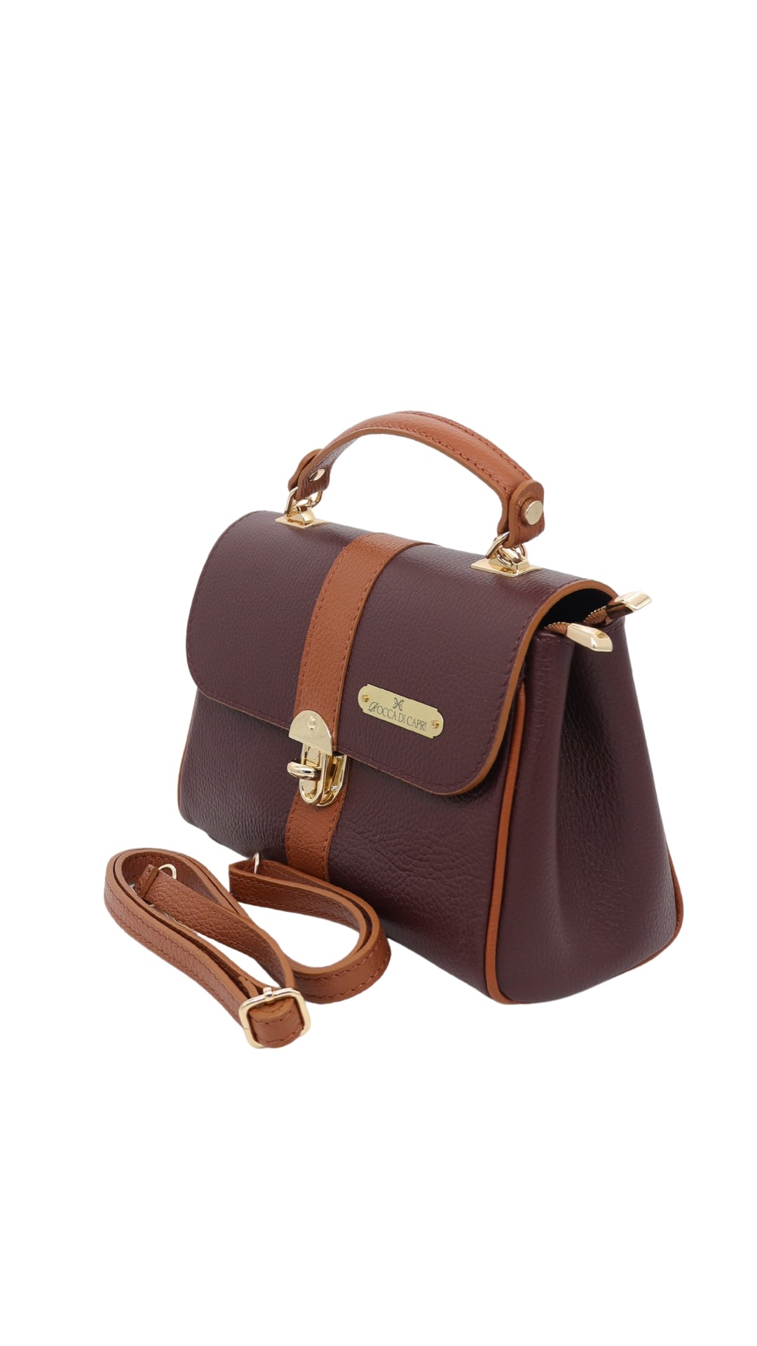 Borsa Flap Bag Morbida Fernet - Rocca Di Capri