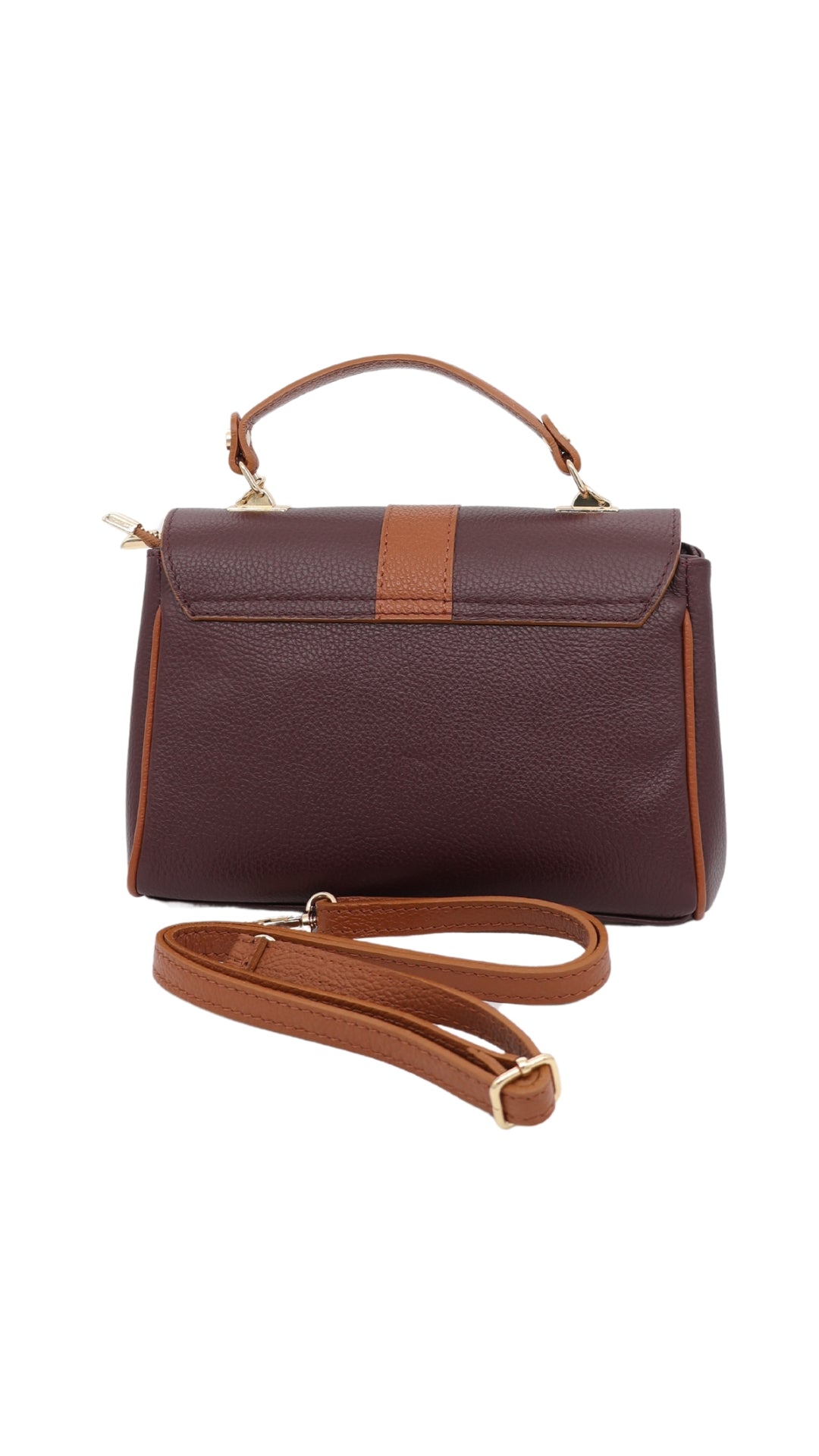 Borsa Flap Bag Morbida Fernet - Rocca Di Capri