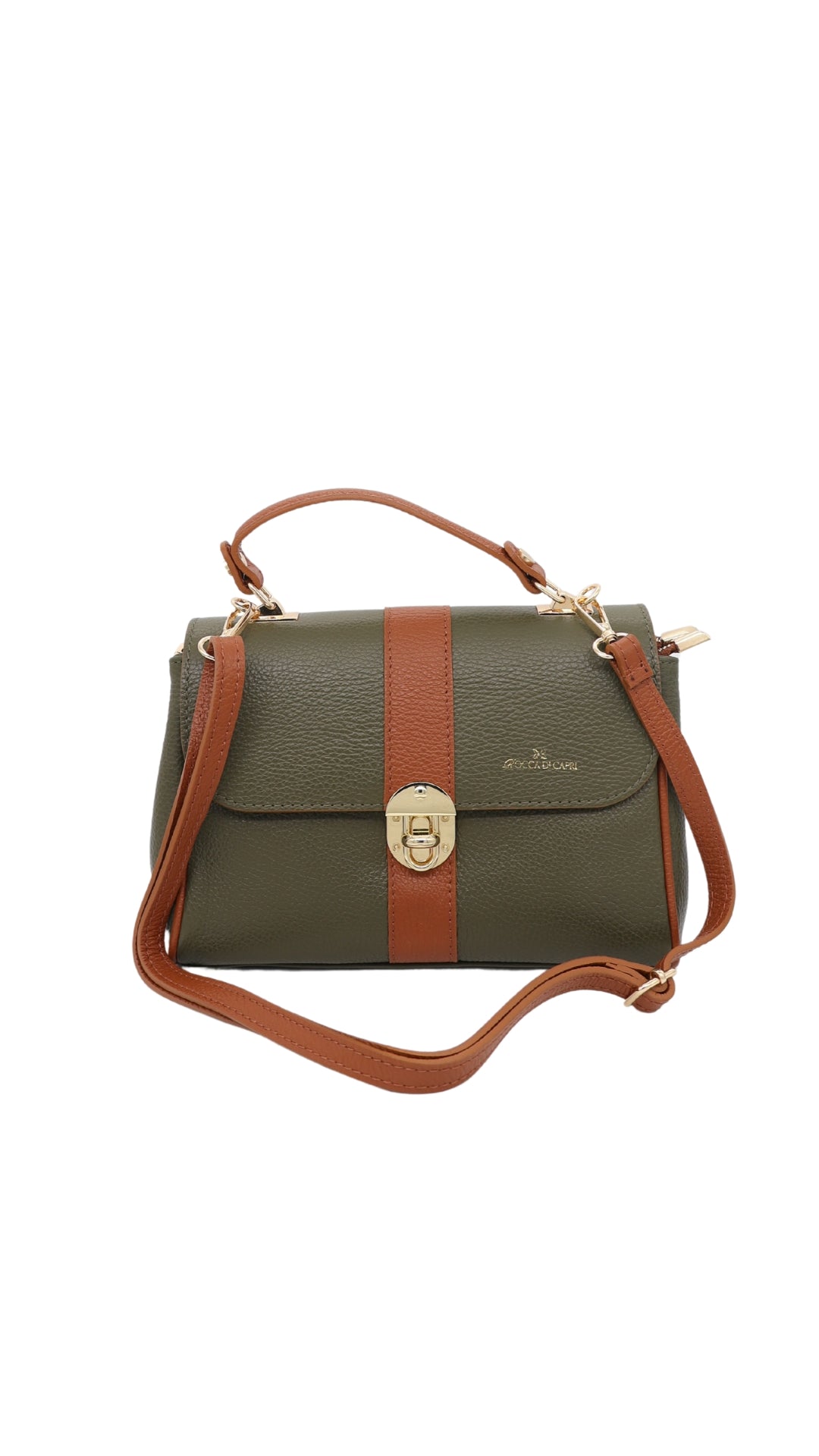 Borsa Flap Bag Morbida Fernet - Rocca Di Capri