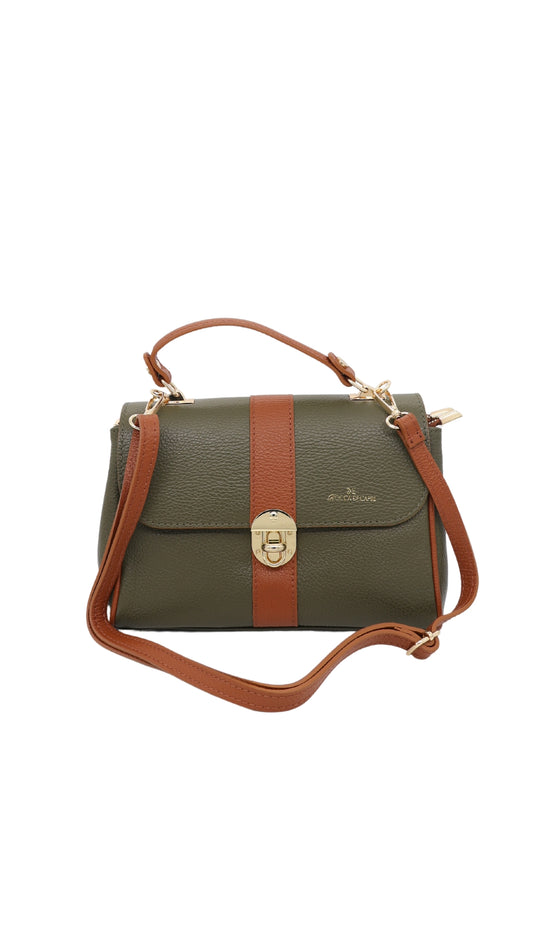 Borsa Flap Bag Morbida Fernet - Rocca Di Capri