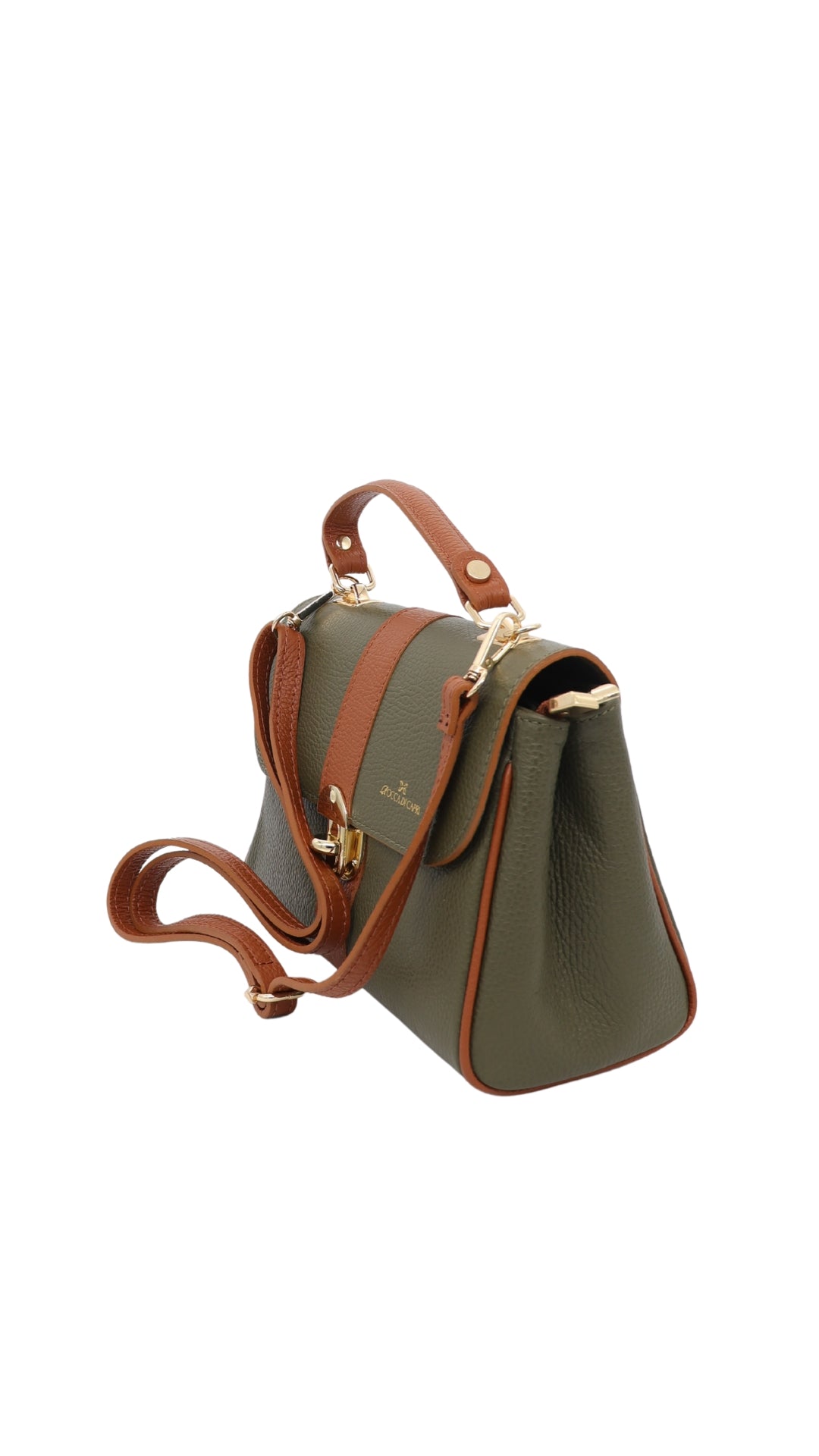 Borsa Flap Bag Morbida Fernet - Rocca Di Capri