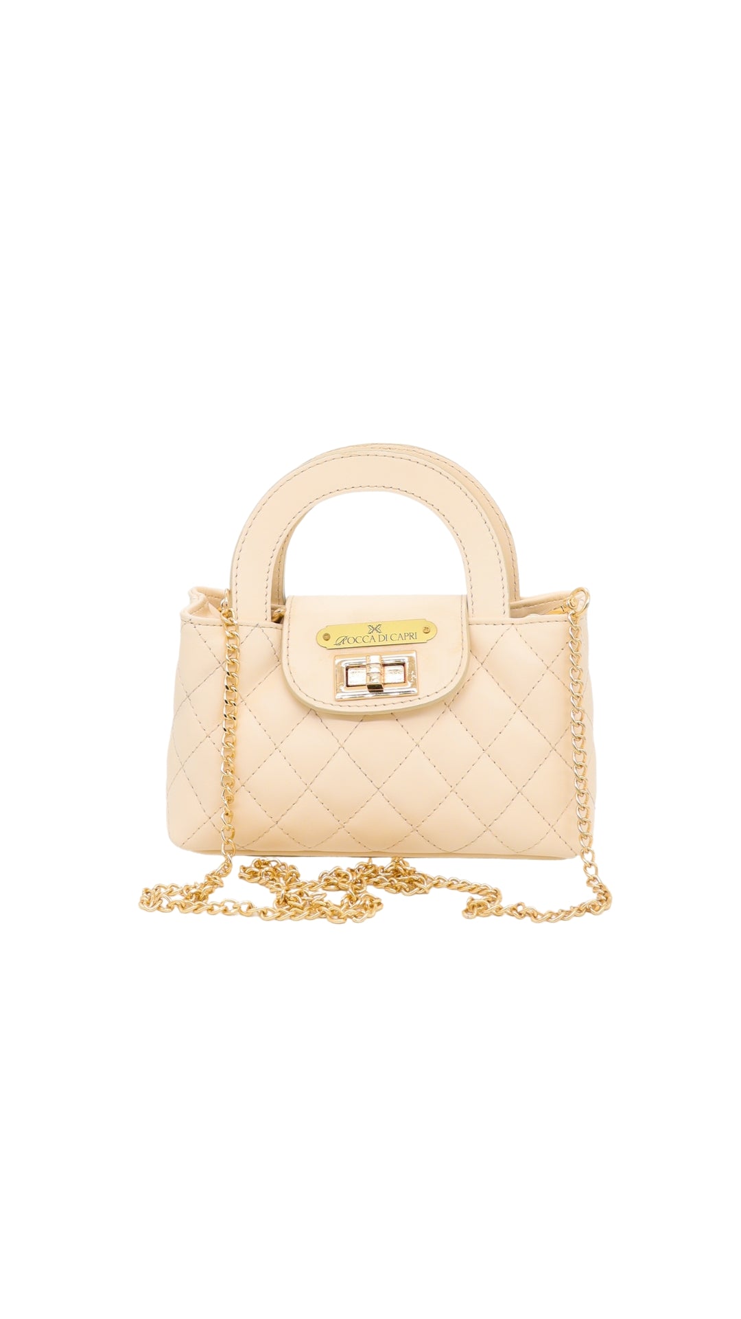 Borsa Pochette Champagne - Rocca Di Capri