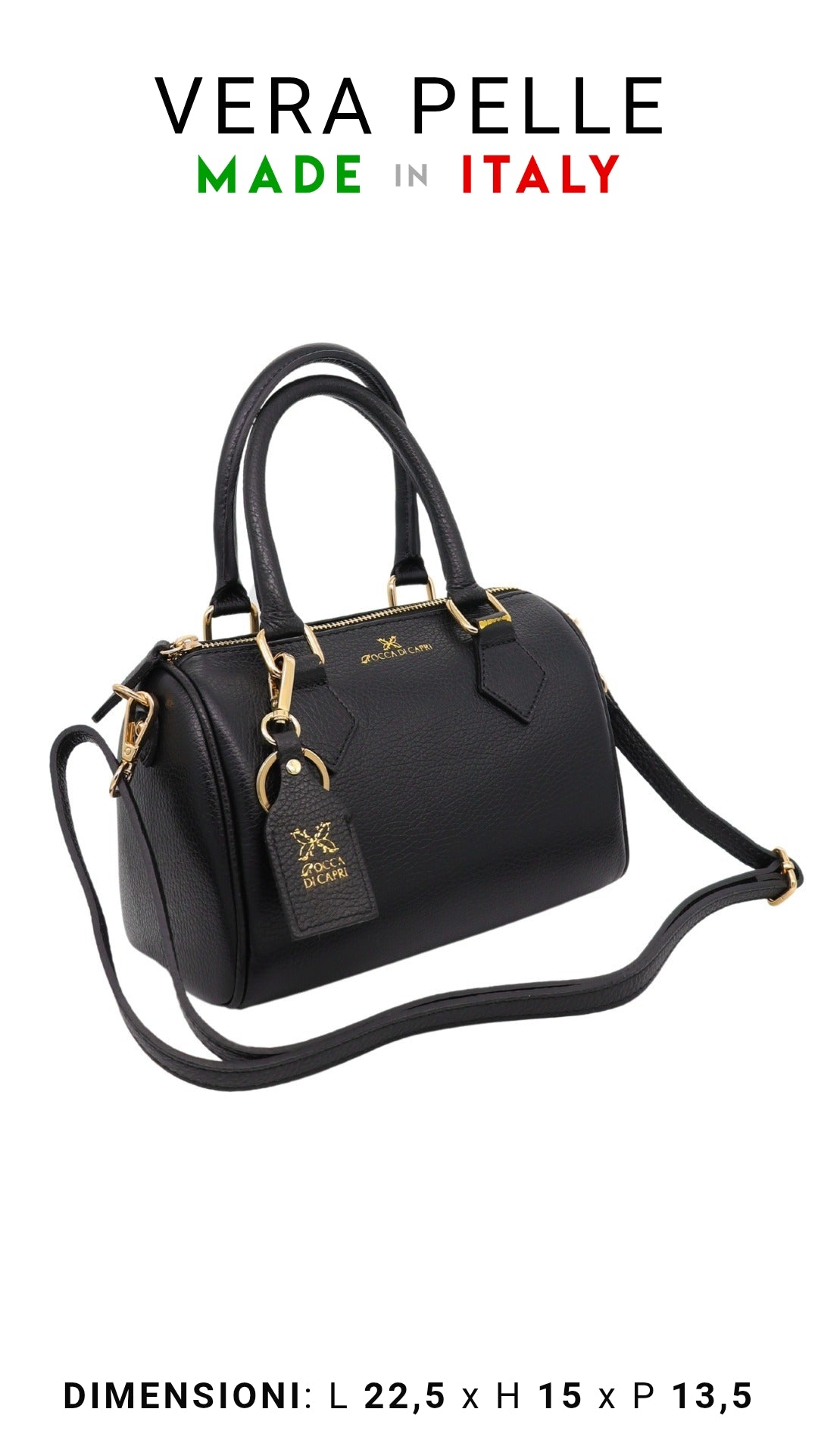 Borsa Bauletto Alkermes Mini - Rocca Di Capri
