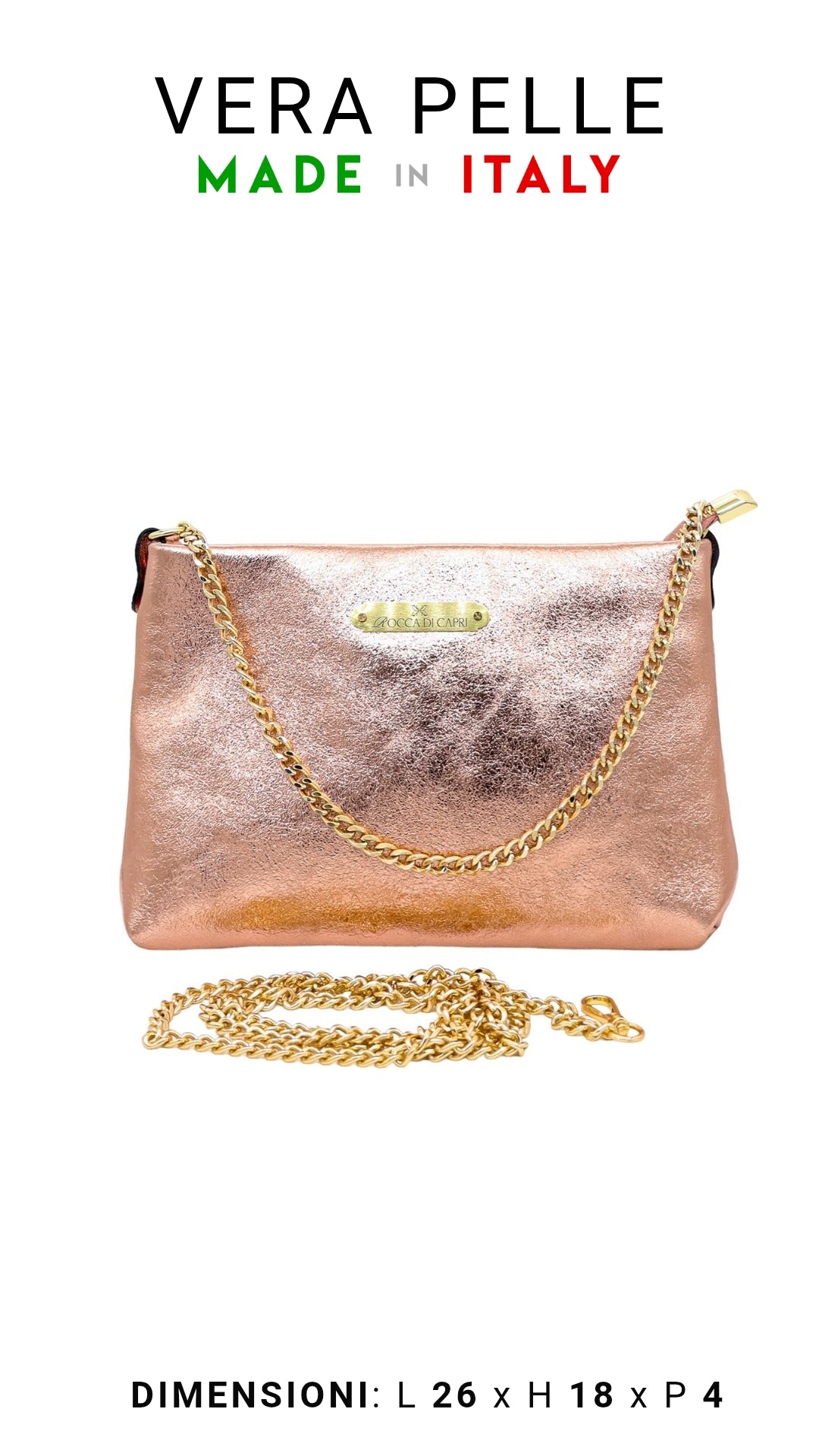 Borsa Pochette Sherry - Rocca Di Capri