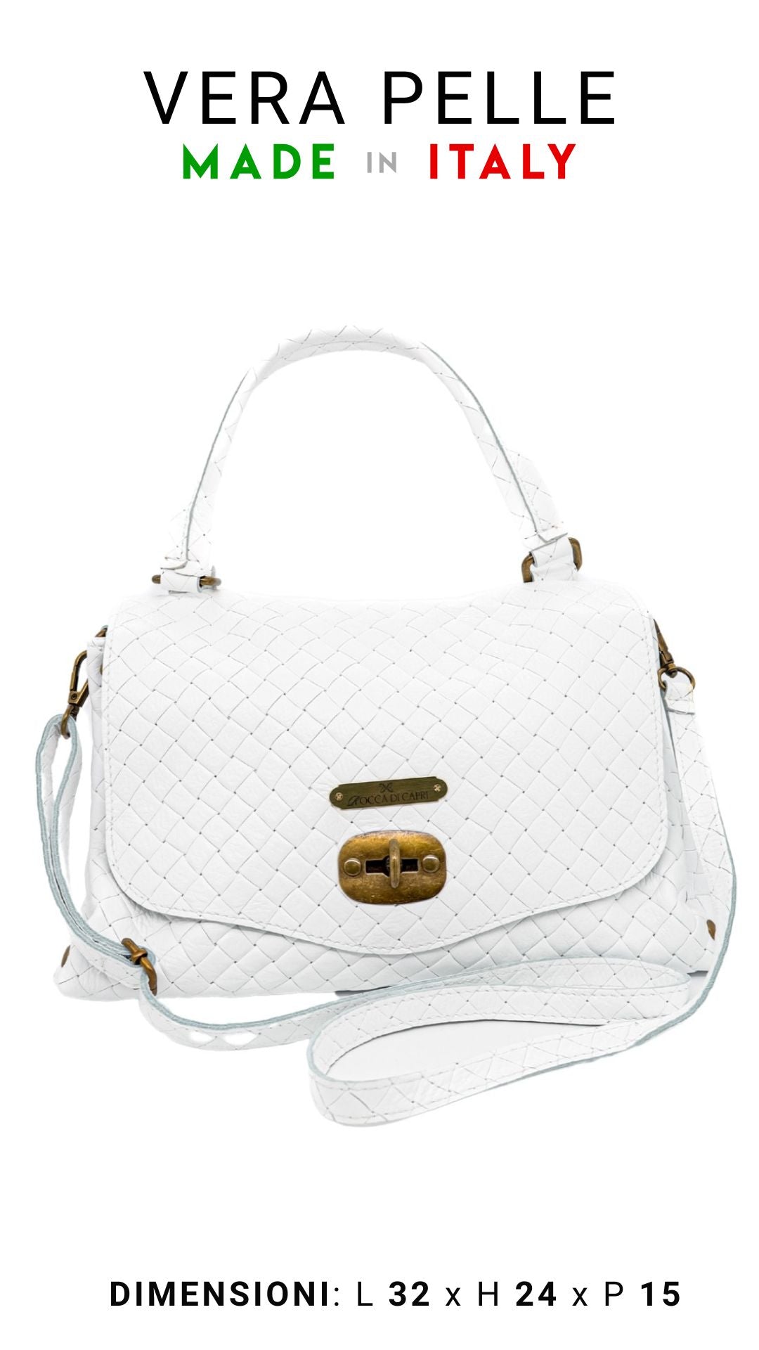Borsa Flap Bag Midori - Rocca Di Capri