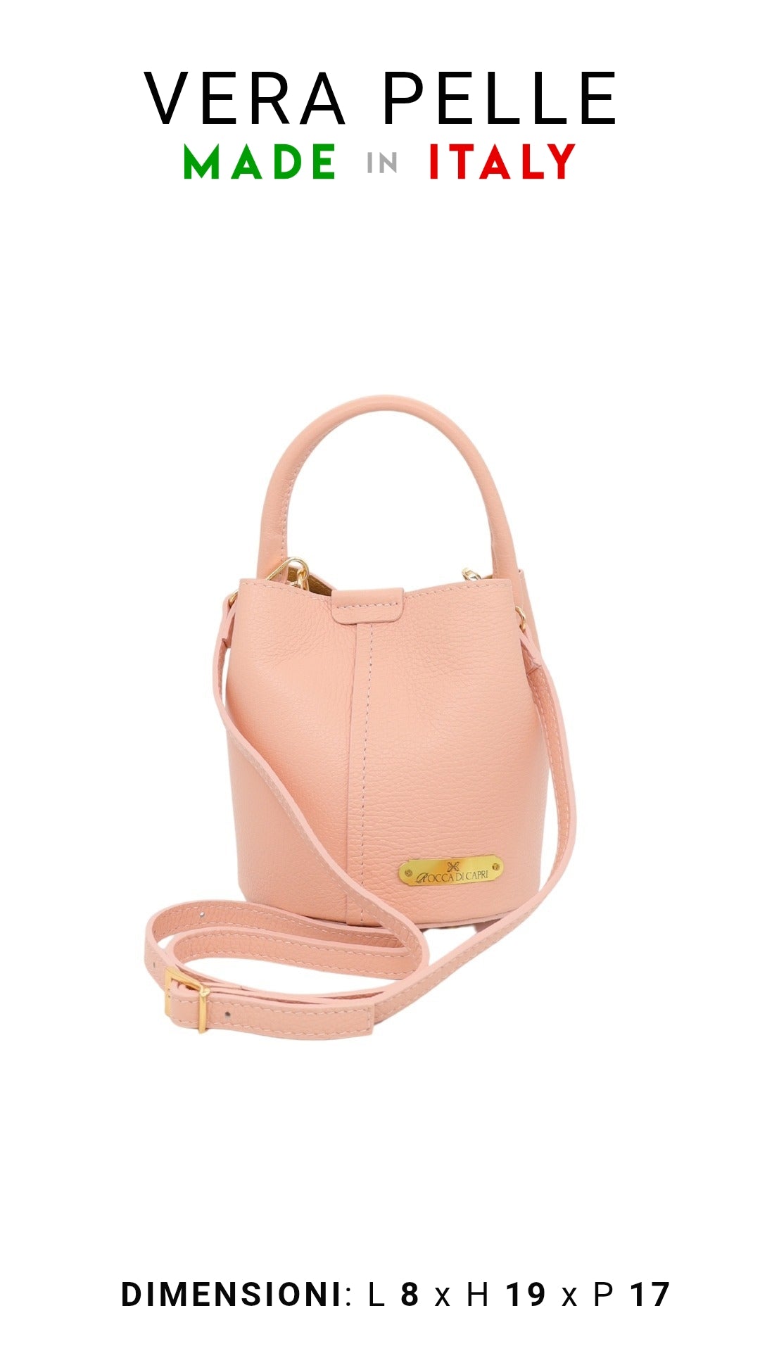 Borsa Small Bucket Elsa - Rocca Di Capri