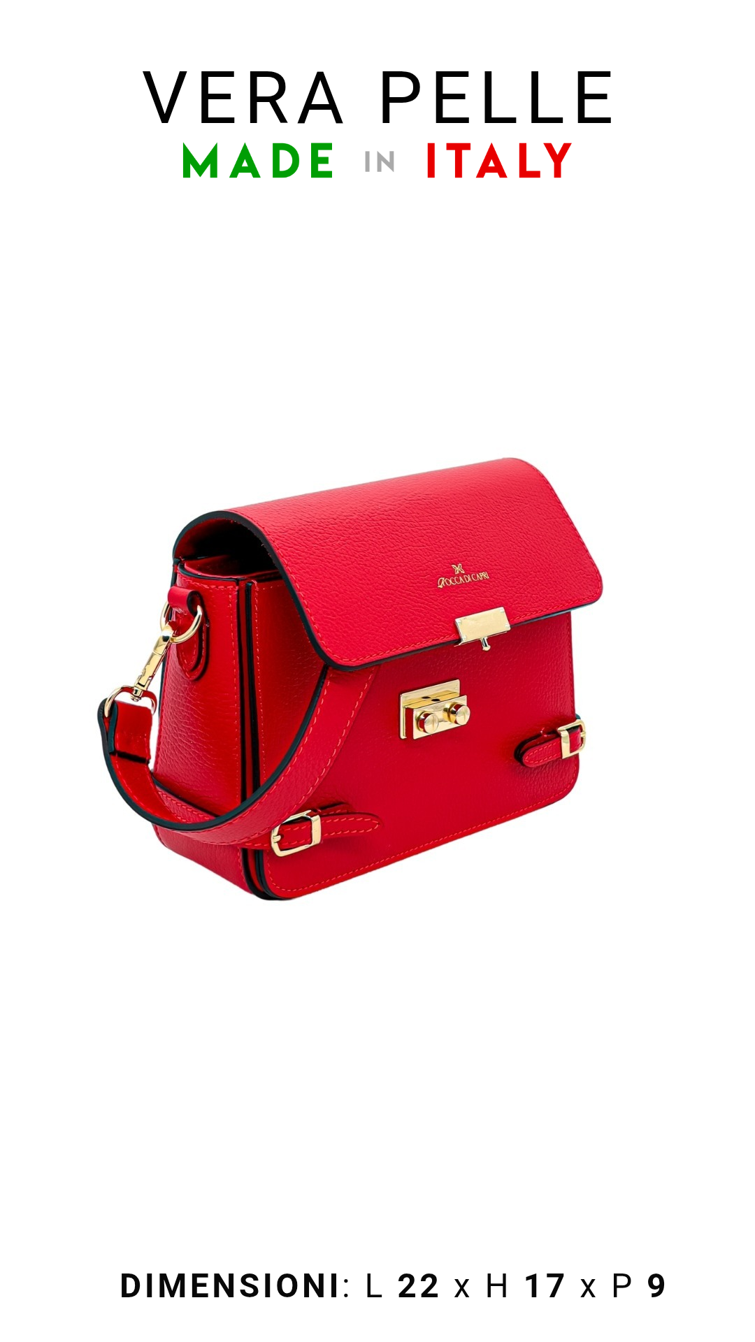 Borsa Flap Bag Streetway - Rocca Di Capri