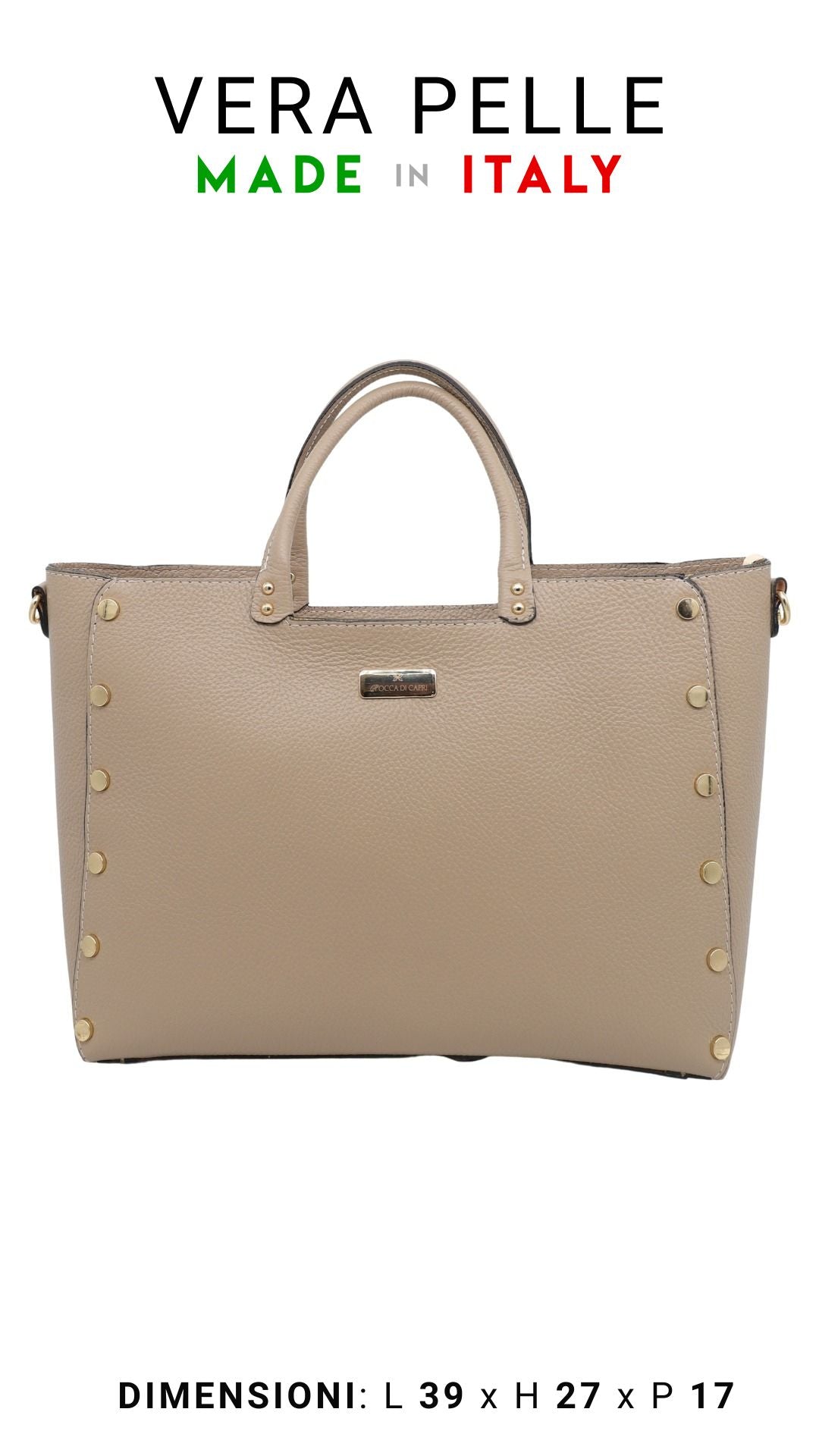 Borsa Top Handle Anisette - Rocca Di Capri