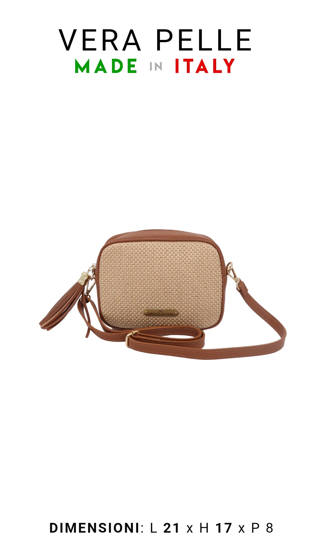 Borsa Camera Bag Whale - Rocca Di Capri